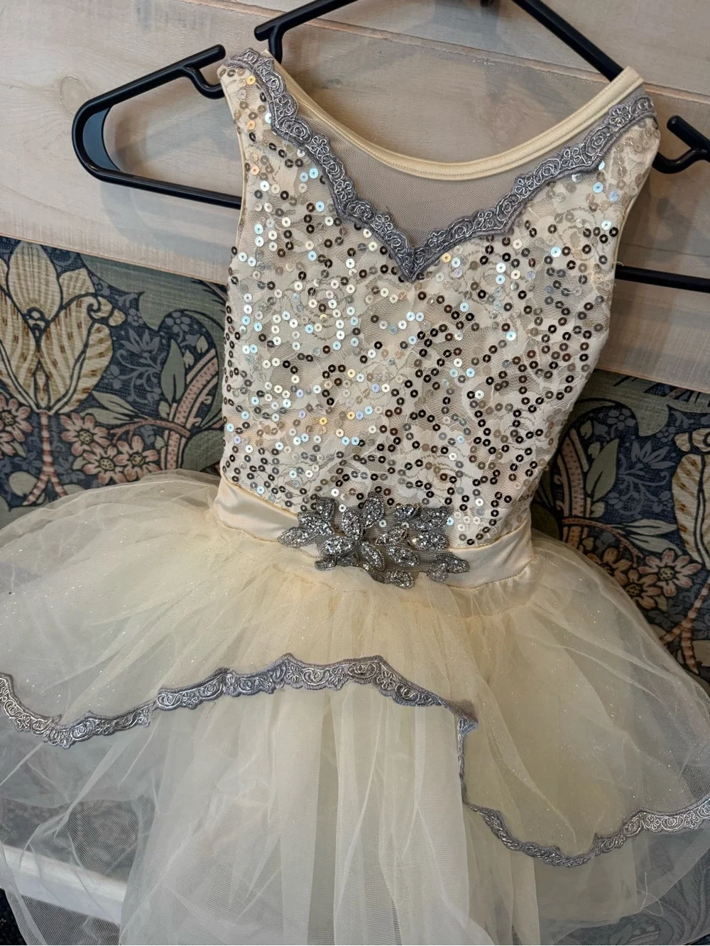 NEW! Weissman Just The Way You Are ballet tutu costume, ivory cream vanilla